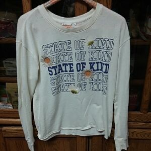 State of Mind Women's Cream Sweatshirt